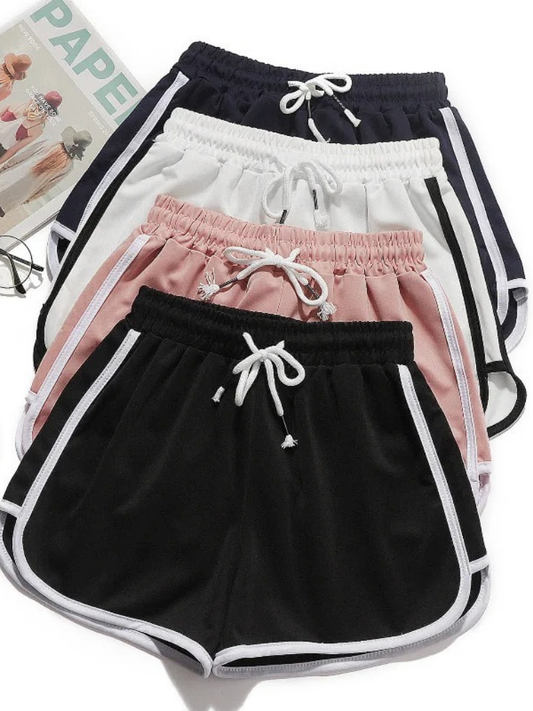 Women’s Summer Yoga Running Shorts – Loose Fit Wide-Leg, Breathable Casual Gym Shorts