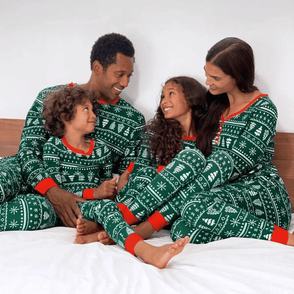 Christmas Tree Family Matching Pajama