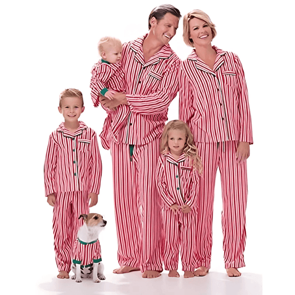 Christmas Pajamas for Family Sets - Pink