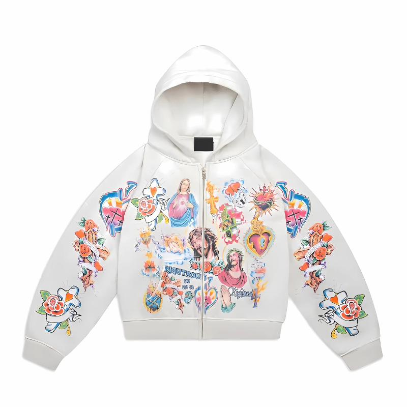 Rise King Faith Hoodie – Bold, Spiritual, and Street-Ready
