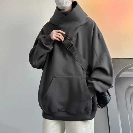 Trendy Y2K Ninja Turtleneck Hoodie - Perfect for Fall