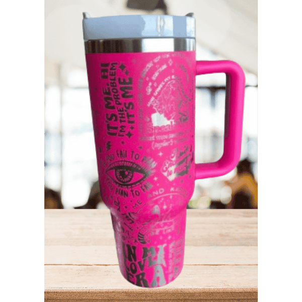 Stanley Taylor Swift's Iconic Albums 40oz Engraved Tumbler