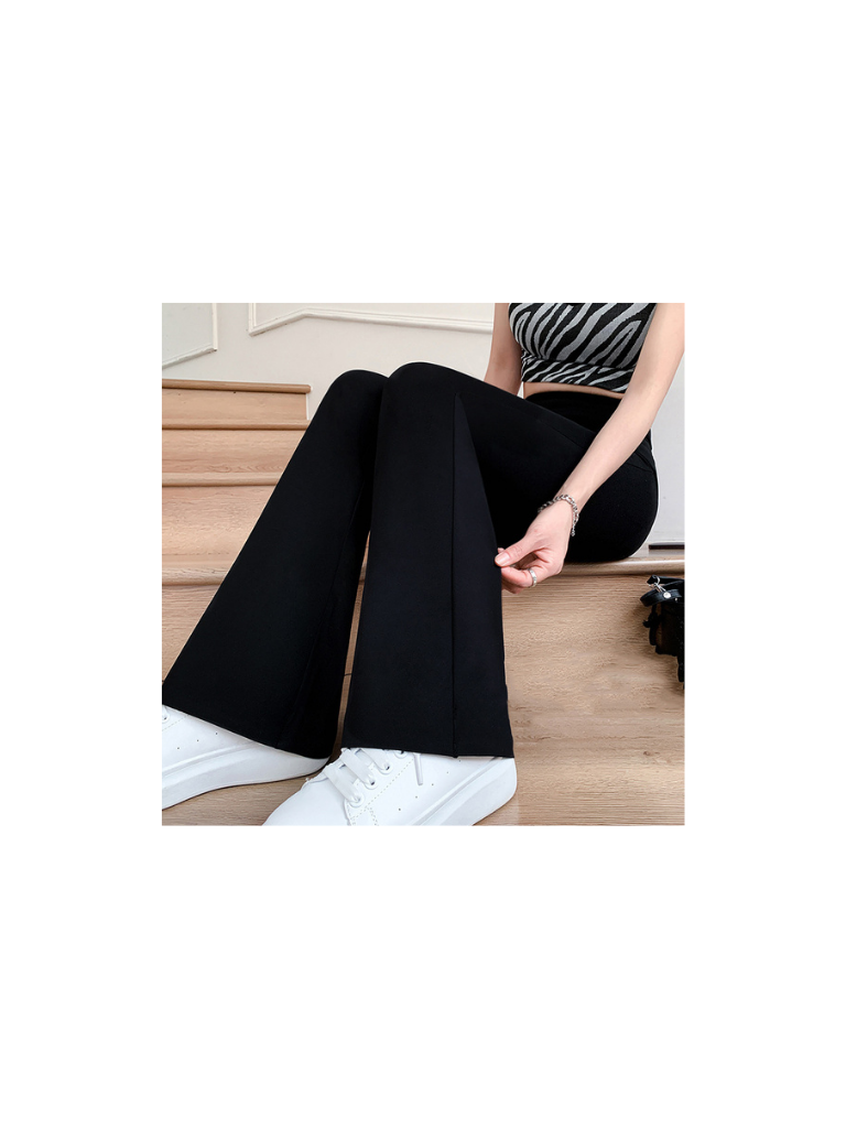 Women’s Flare Pants – High Waist Booty Lift Leggings for Casual Streetwear & Fashion Outfits