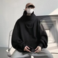 Trendy Y2K Ninja Turtleneck Hoodie - Perfect for Fall