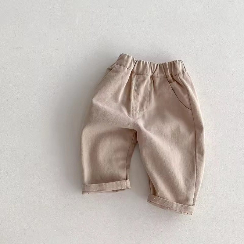 Unisex Cartoon Loose-Fit Toddler Jeans – Soft, Comfy & Chemical-Free