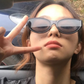 Vintage Cat Eye Sunglasses for Women – Oval Retro Fashion Shades