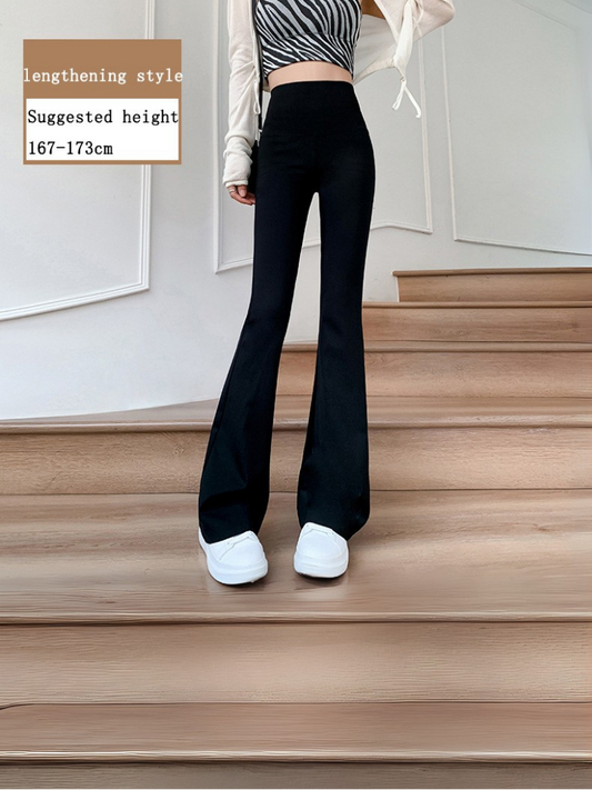 Women’s Flare Pants – High Waist Booty Lift Leggings for Casual Streetwear & Fashion Outfits