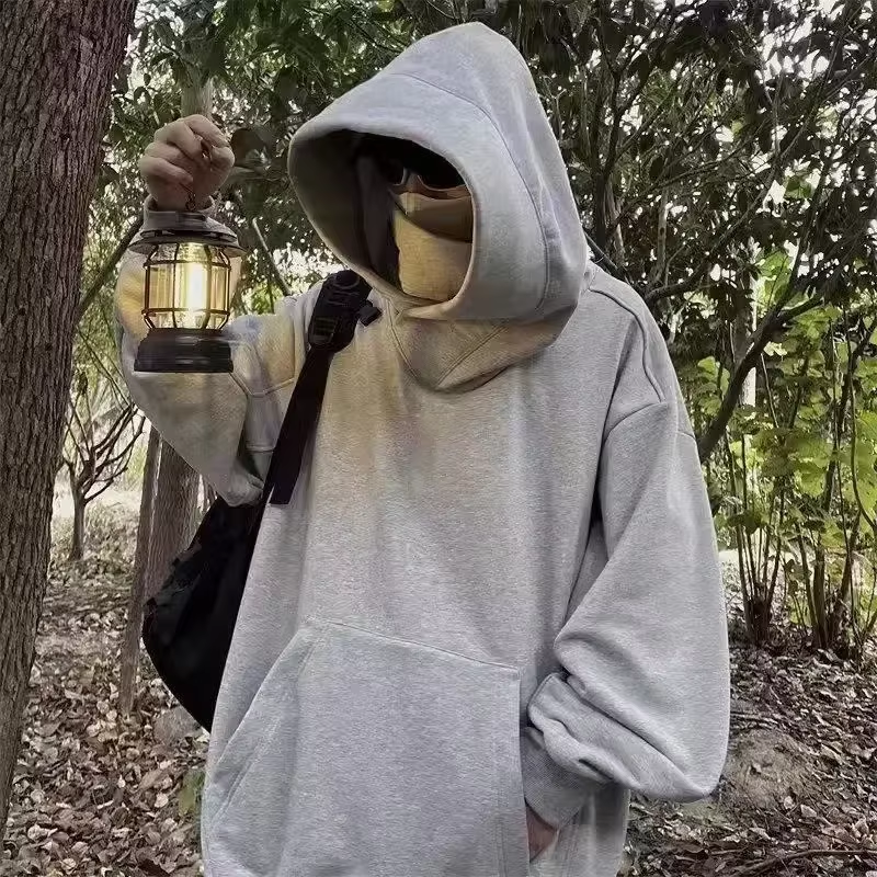 Trendy Y2K Ninja Turtleneck Hoodie - Perfect for Fall