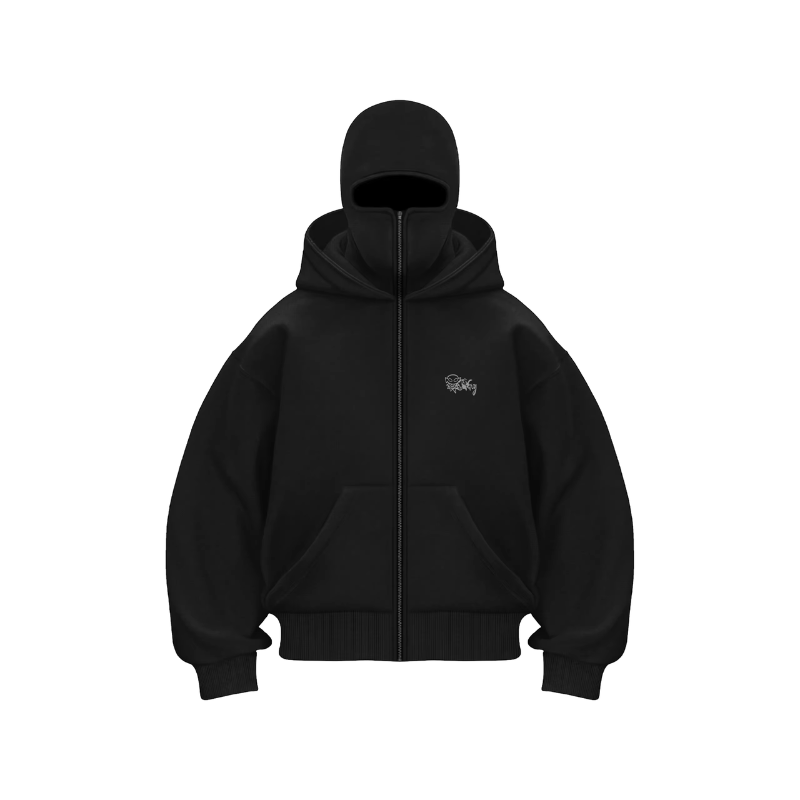 Premium Oversized Hoodie for Men – Streetwear Aesthetic Zip-Up