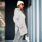 Oversized Soft Hoodie Dress for Women – Cozy Vegan Cotton Loungewear