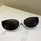 Vintage Cat Eye Sunglasses for Women – Oval Retro Fashion Shades