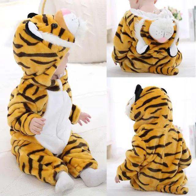 BABY ROMPERS WINTER COSTUME FLANNEL FOR GIRL BOY