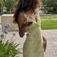 Women’s Floral Print Plunge Maxi Dress – Sexy Backless Summer Vacation Outfit