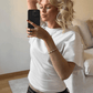 Women’s Solid Gray Cropped T-Shirt – Casual Streetwear Summer Top
