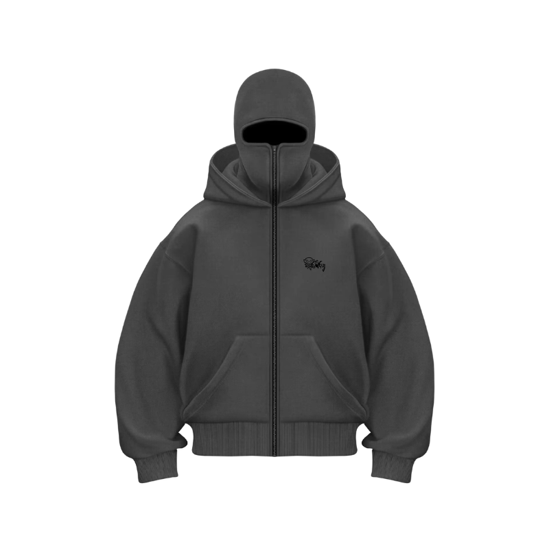 Premium Oversized Hoodie for Men – Streetwear Aesthetic Zip-Up