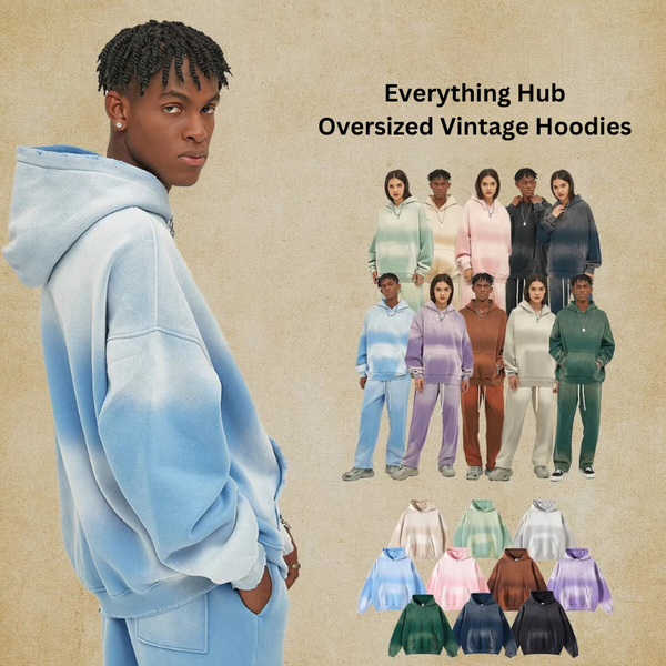 Timeless Comfort Faded Oversized Hoodie