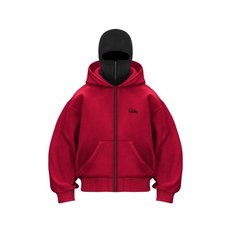 Premium Oversized Hoodie for Men – Streetwear Aesthetic Zip-Up