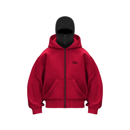 Premium Oversized Hoodie for Men – Streetwear Aesthetic Zip-Up