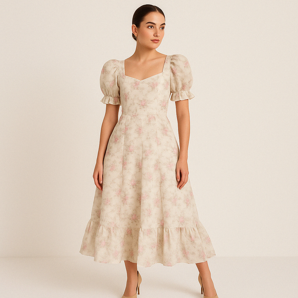 Effortless Flowy Women’s Midi Dress