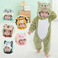 BABY ROMPERS WINTER COSTUME FLANNEL FOR GIRL BOY