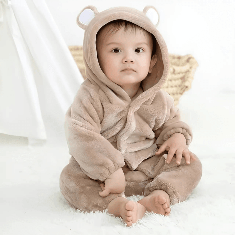 BABY ROMPERS WINTER COSTUME FLANNEL FOR GIRL BOY