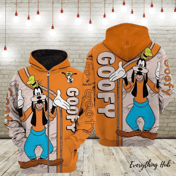 Goofy Zip Up Hoodie