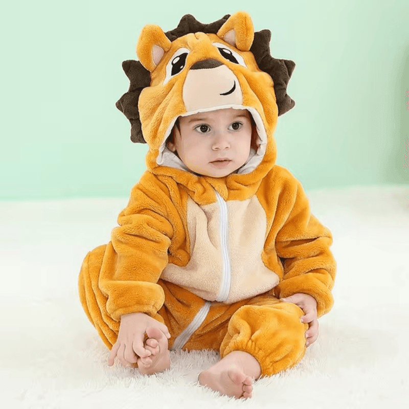BABY ROMPERS WINTER COSTUME FLANNEL FOR GIRL BOY