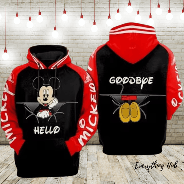 Mickey Mouse Hoodie Zip Up