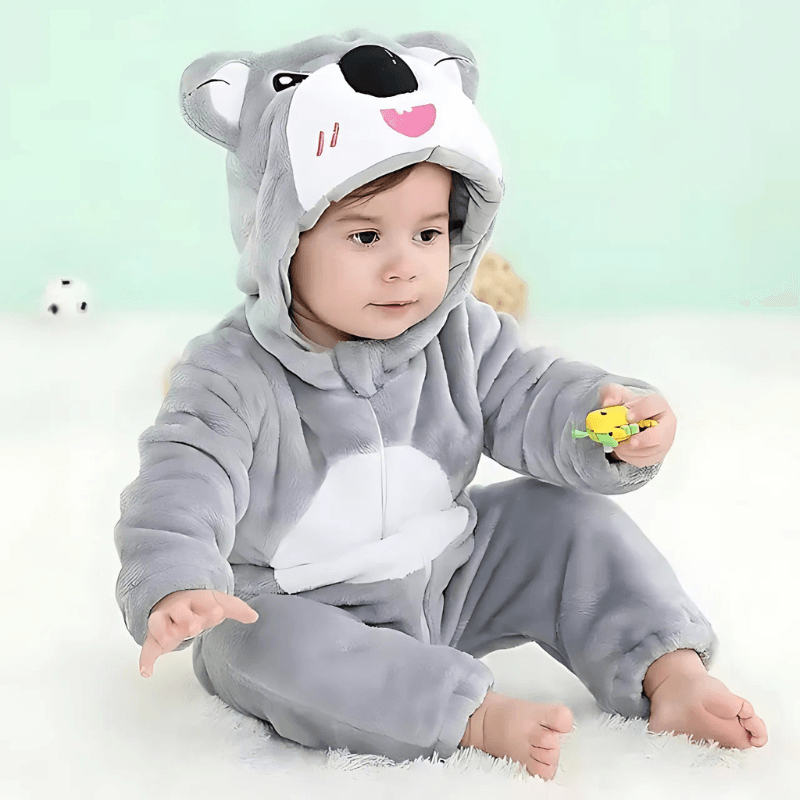 BABY ROMPERS WINTER COSTUME FLANNEL FOR GIRL BOY