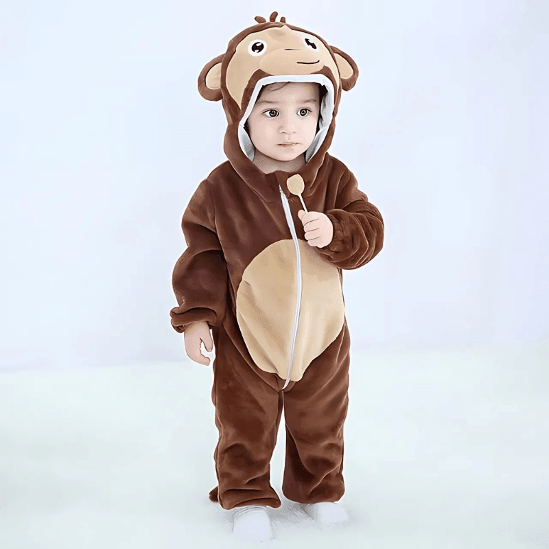 BABY ROMPERS WINTER COSTUME FLANNEL FOR GIRL BOY