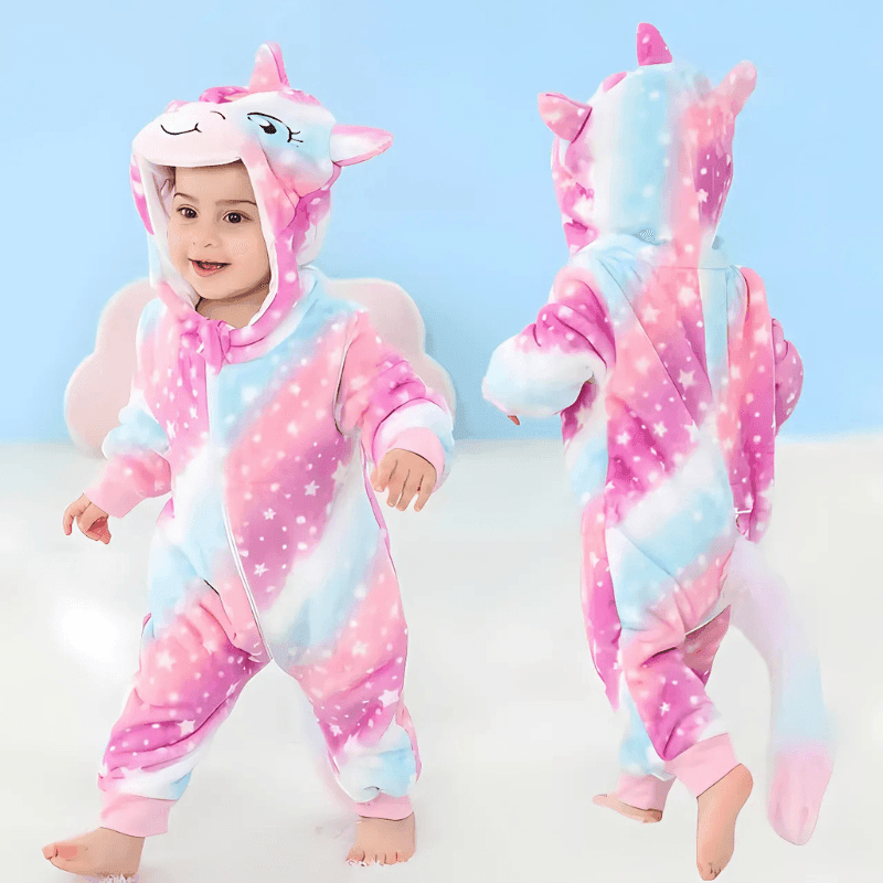 BABY ROMPERS WINTER COSTUME FLANNEL FOR GIRL BOY