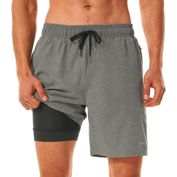 Quick-Dry Swim Shorts with Liner