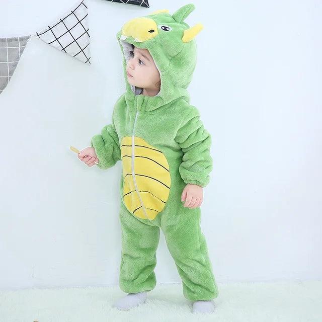 BABY ROMPERS WINTER COSTUME FLANNEL FOR GIRL BOY