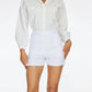 Women’s Slim Fit Twill Shorts – Pull-On Comfort, 4-Way Stretch