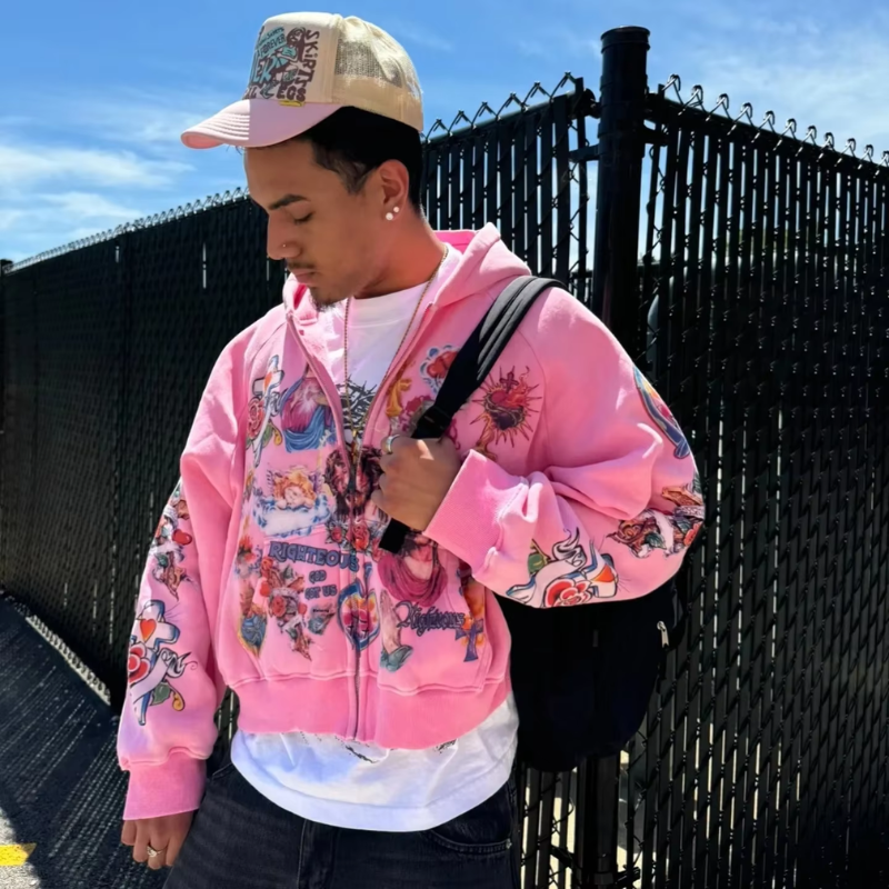 Rise King Faith Hoodie – Bold, Spiritual, and Street-Ready