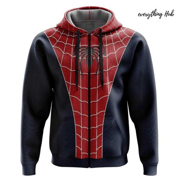 Marvel Spiderman Zip up Hoodie