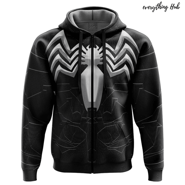 Marvel Venom Zip Up Hoodie